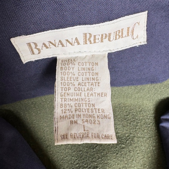 Banana Republic Vintage Barn Jacket blue Large - Picture 12 of 15
